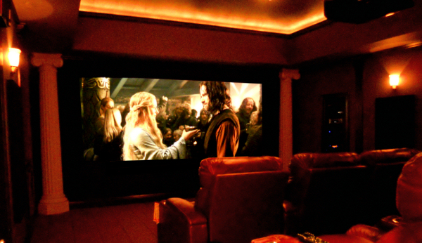 A THX Certified 3D home theater in Anacortes, WA.
