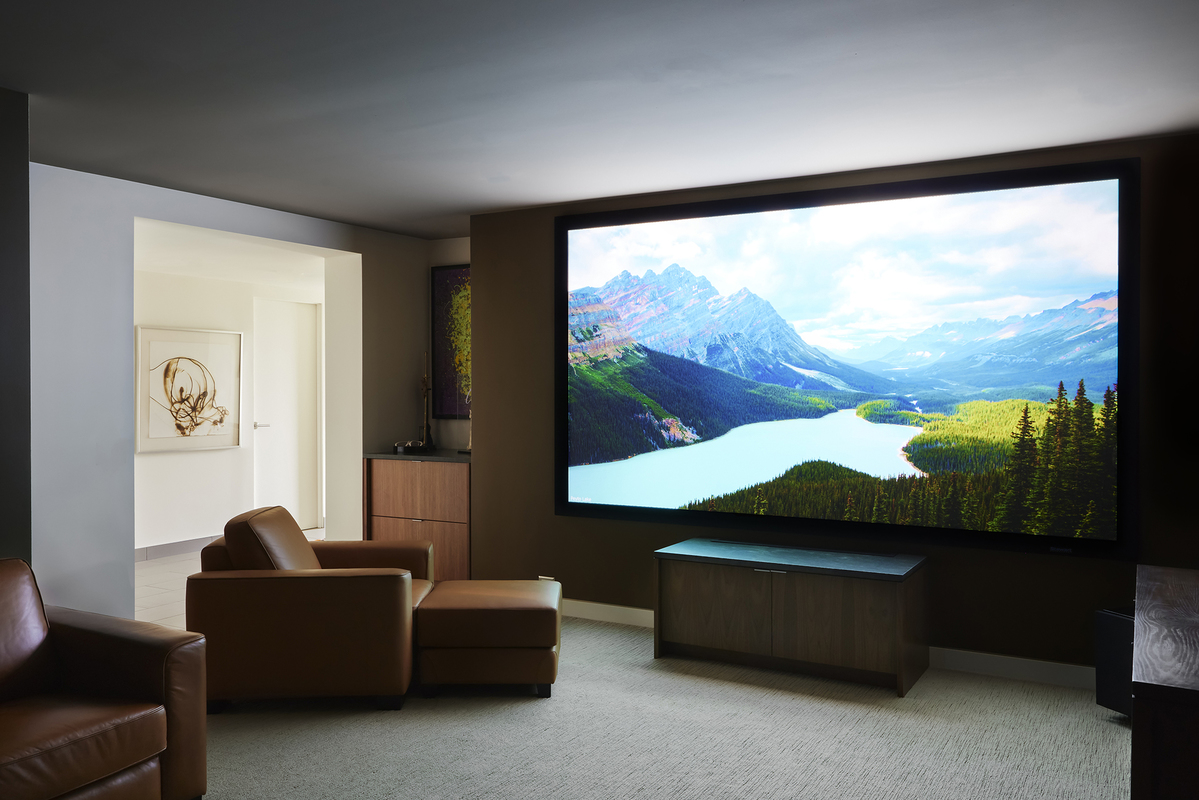 A 4k, Dolby Atmos media room upgrade in Magnolia by Theater Design Northwest