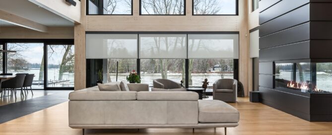Clara Shades indoor and outdoor shades on Camano Island